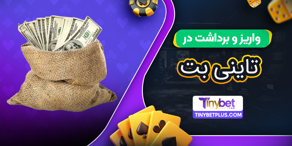 واریز و برداشت در تاینی بت